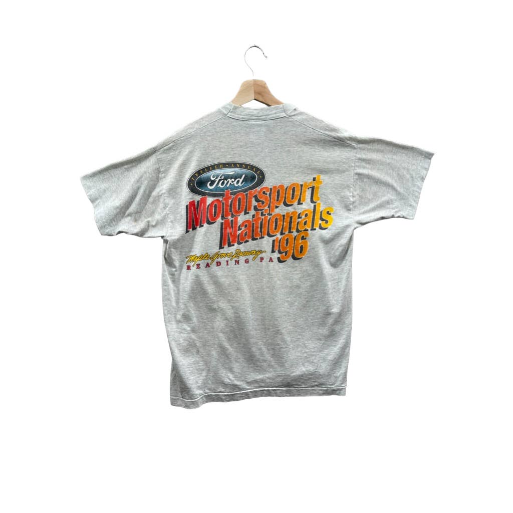 Vintage 1996 Ford Racing Motorsport Nationals Graphic T-Shirt