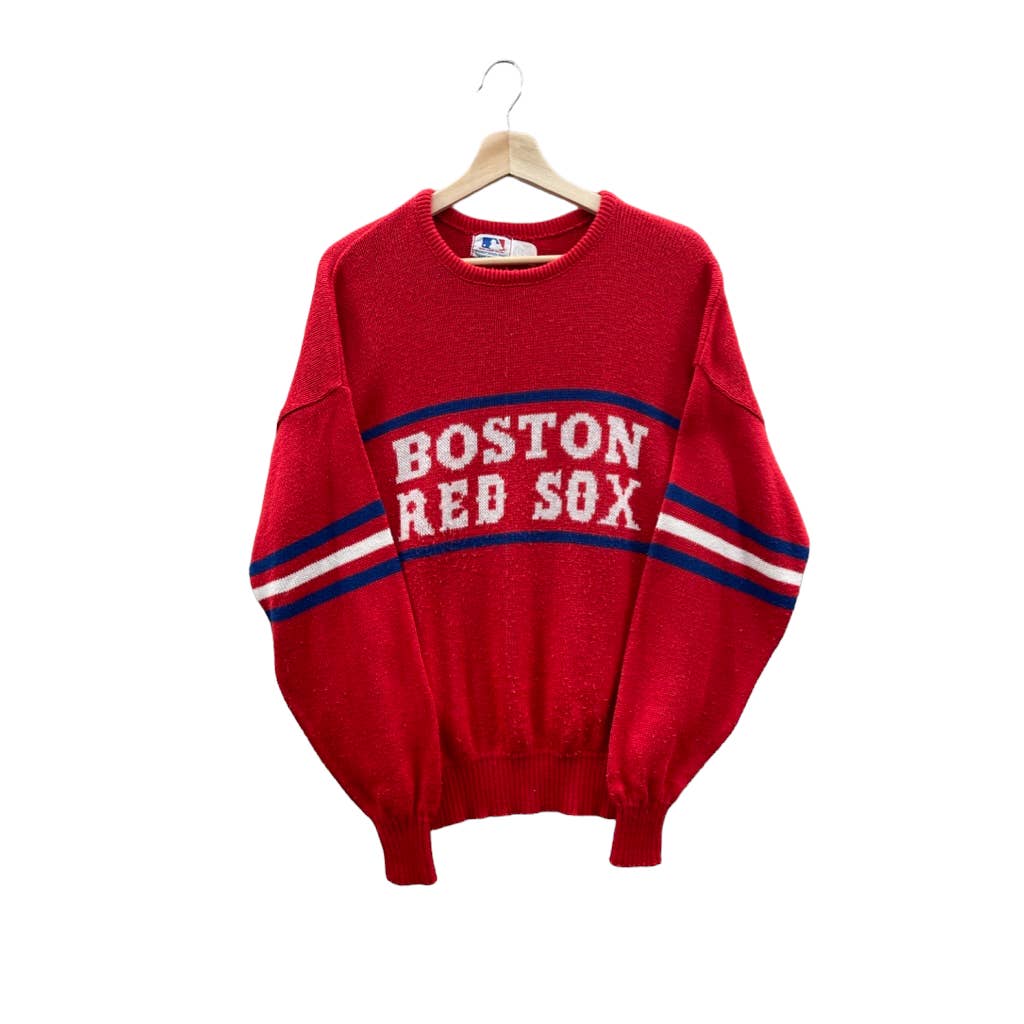 Vintage 1990's Boston Red Sox Heavy Knit Sweater