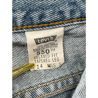 Vintage 1990's Levi's 550 Relaxed Light Wash Denim Jeans