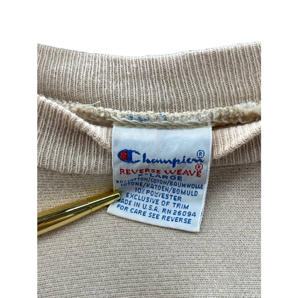 Vintage 1990's Champion Reverse Weave Crewneck Sweater