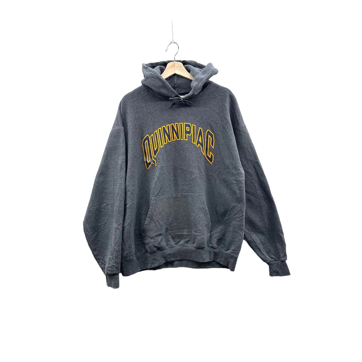 Vintage Champion Quinnipiac University Embroidered College Hoodie