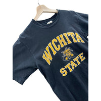 Vintage 1990's Wichita State University Logo Graphic T-Shirt