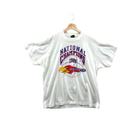 Vintage 1988 Kansas University Jayhawks Basketball Championship T-Shirt