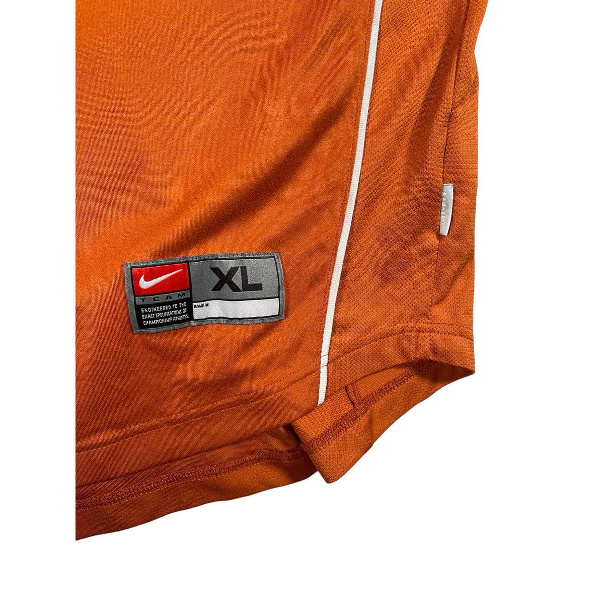 Vintage 2000's Nike University of Texas Dri-Fit Longsleeve Jersey