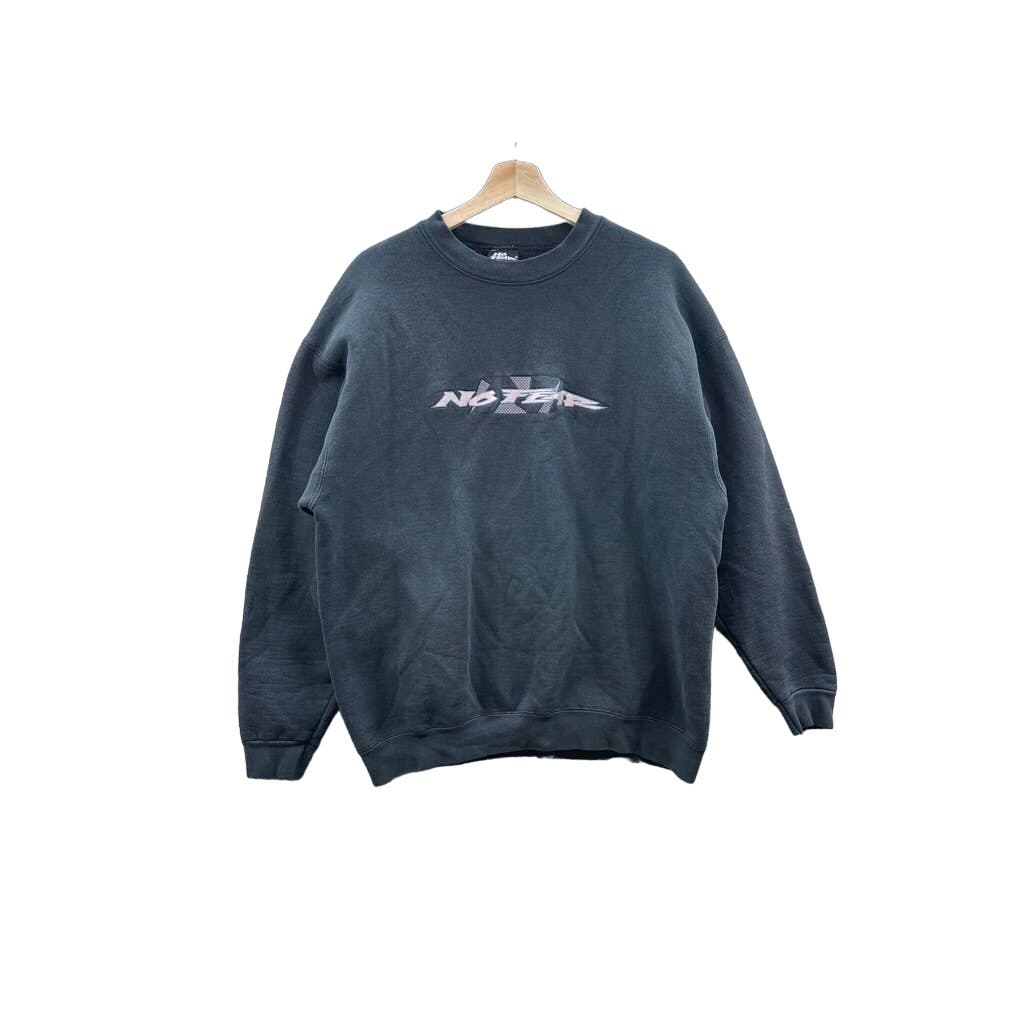 Vintage 1990's No Fear Embroidered Center Logo Crewneck