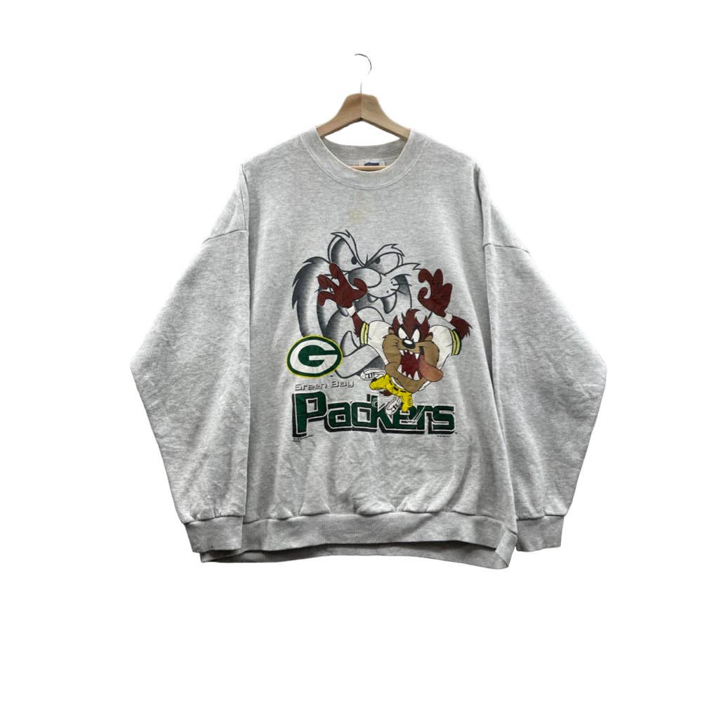 Vintage 1996 Green Bay Packers Taz NFL Graphic Crewneck