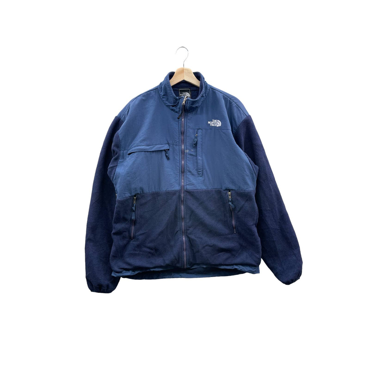 The North Face Men's Denali Full Zip Blue Fleece Jacket