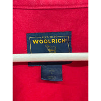 Vintage Woolrich Men's Red Chamois Button Up L/S Shirt