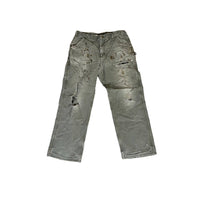 Vintage Carhartt Distressed Stone Olive Carpenter Pants