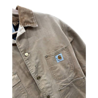 Vintage 1990's Carhartt Duck Canvas Lined Chore Jacket