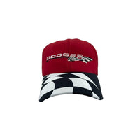 Vintage 1990's Dodge Motorsports Checkered Flag Snapback Hat