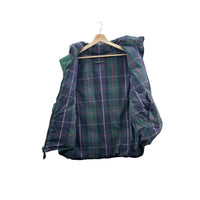 Vintage Eddie Bauer Flannel Lined Insulated Outdoor Puffer Vest