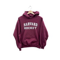 Vintage 2000's Harvard University Hockey Team Hoodie