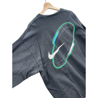 Vintage 1990's Nike Neon Swoosh Outline Graphic Longsleeve T-Shirt