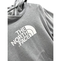 Vintage The North Face Men's Essential Gray Logo Hoodie