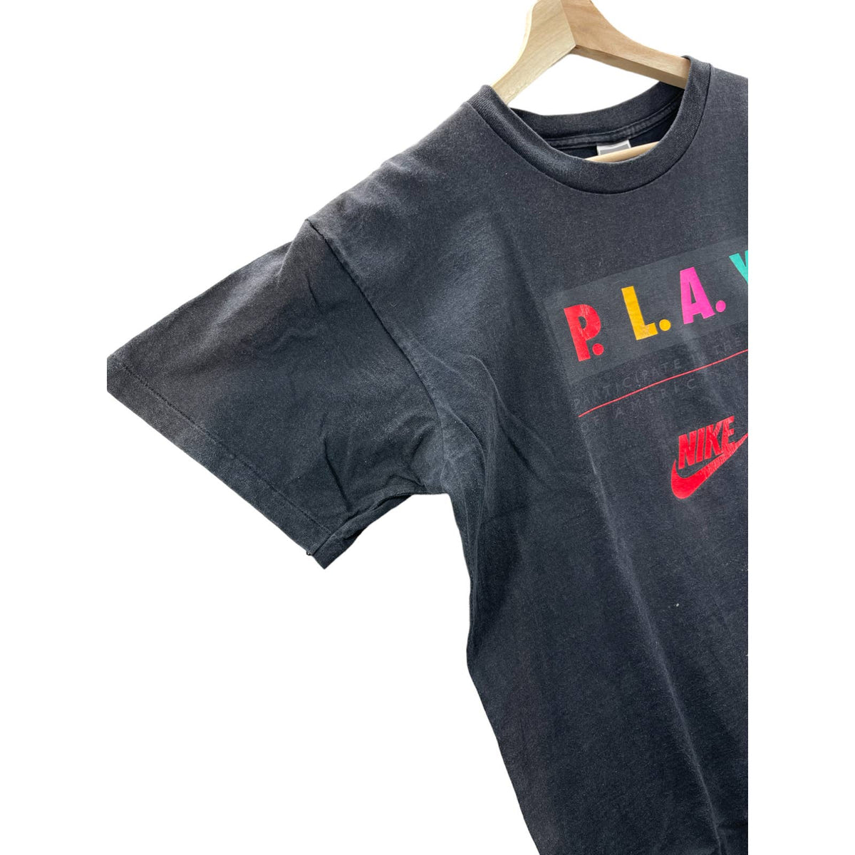 Vintage 1990's Nike P.L.A.Y. Distressed Graphic T-Shirt