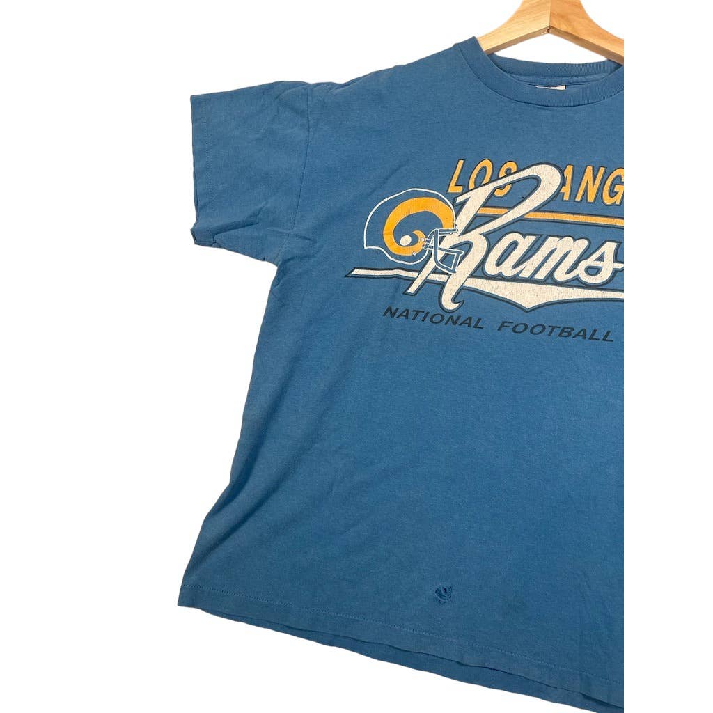 Vintage 1990's Los Angeles Rams Distressed Logo 7 T-Shirt