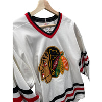 Vintage 1990's Chicago Blackhawks CCM Authentic NHL Hockey Jersey
