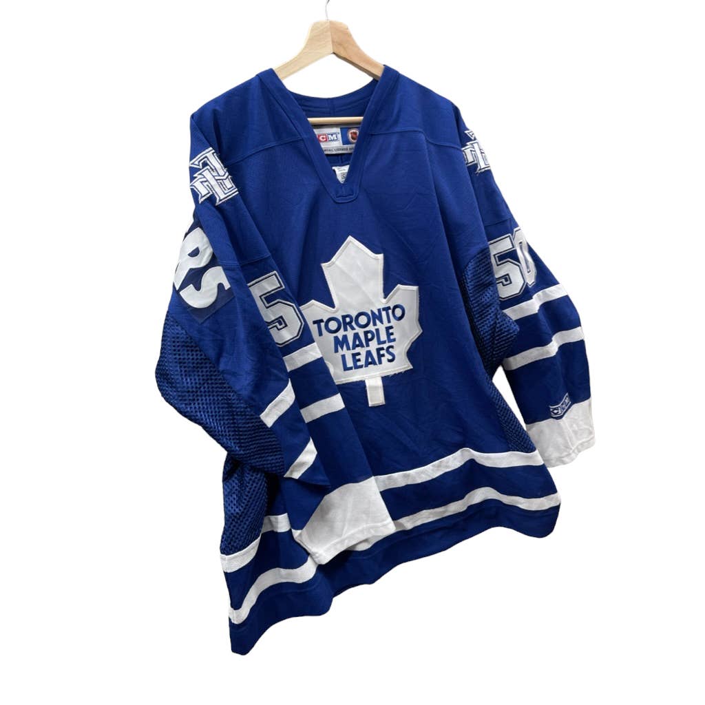Vintage 1990's Toronto Maple Leafs Official CCM Dewey Chambers Jersey 90s NHL Hockey