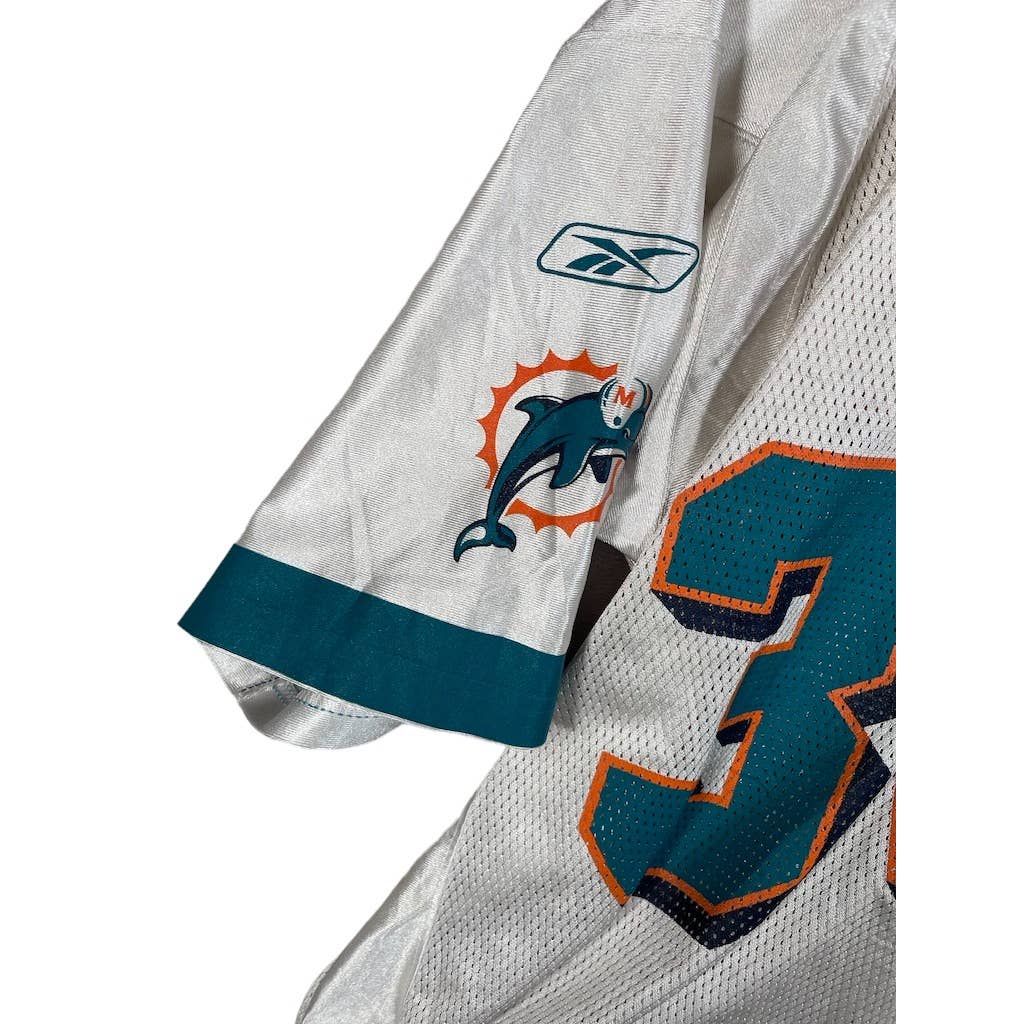 Vintage 1990's Miami Dolphins Ricky Williams #34 NFL Reebok Jersey