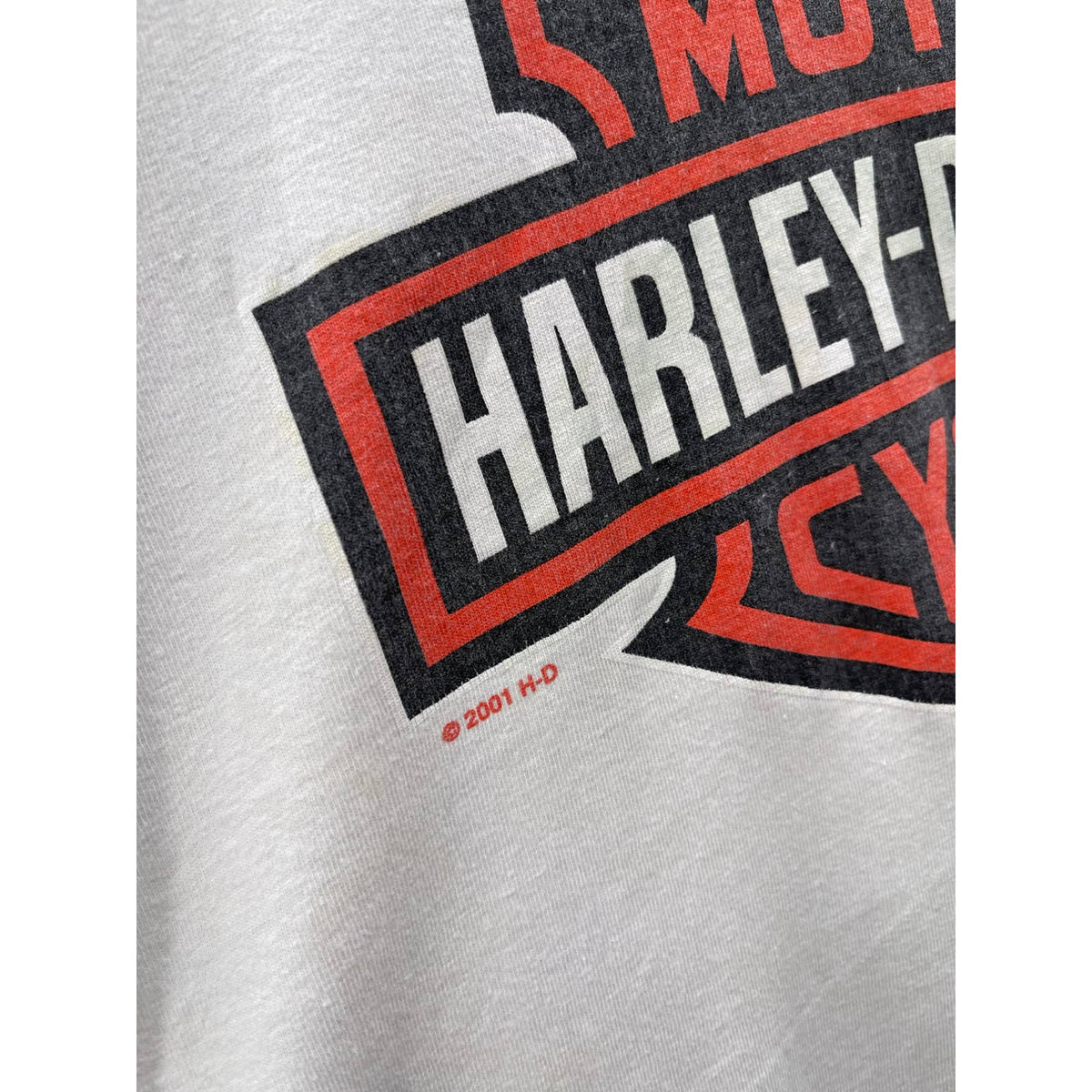 Vintage 2001 Harley-Davidson Wisconsin Graphic T-Shirt