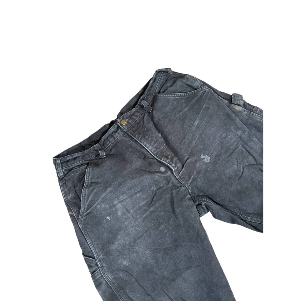 Vintage Carhartt Distressed Black Carpenter Pants