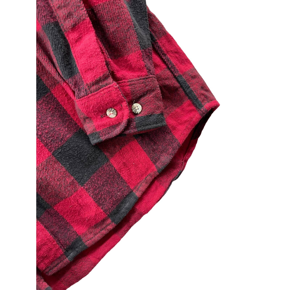 Vintage Fieldmaster Midweight Buffalo Check Button Up Flannel Shirt