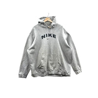 Vintage 1990's Nike Center Swoosh Spellout Logo Hoodie