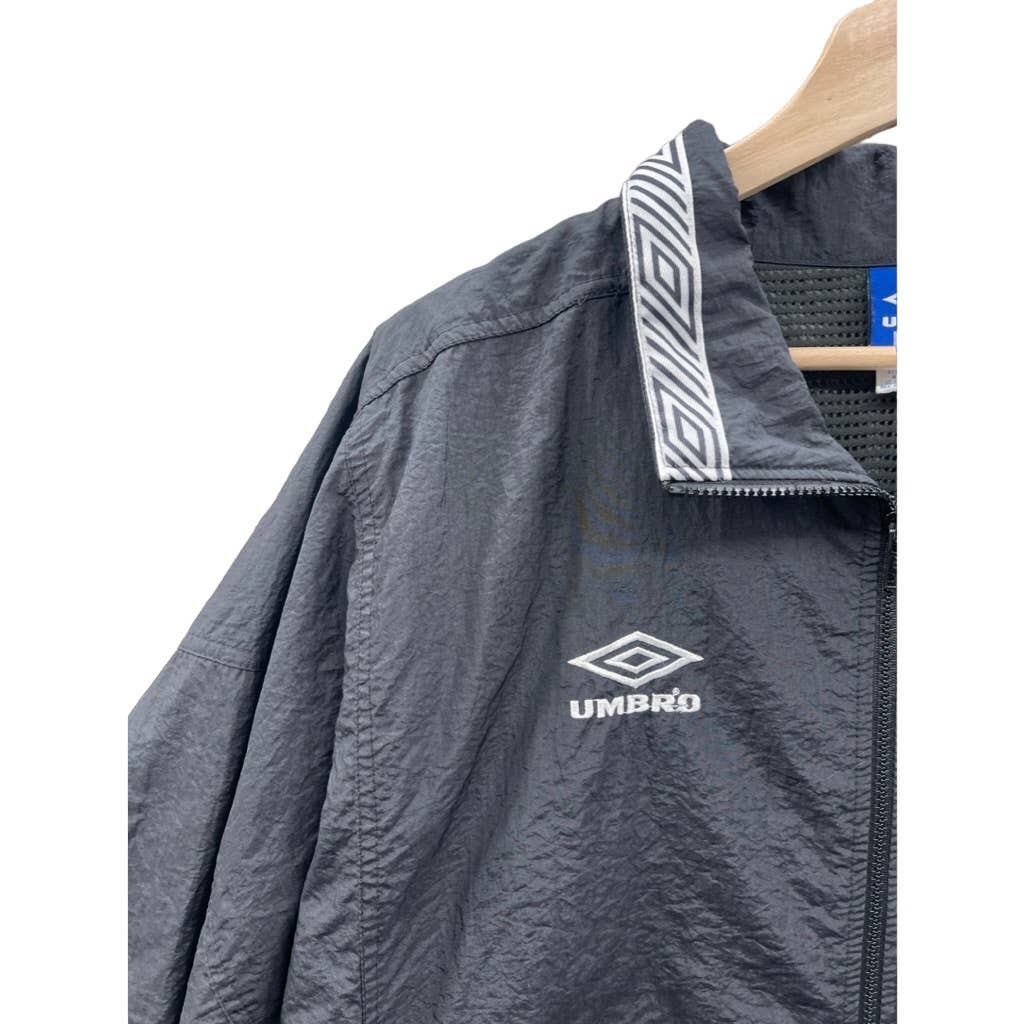 Vintage 1990's Umbro Soccer Zip Up Windbreaker Jacket