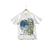 Vintage 1995 Riddell San Diego Chargers Helmet Graphic T-Shirt
