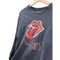 Vintage 2000's Distressed Rolling Stones Longsleeve Band Tour T-Shirt