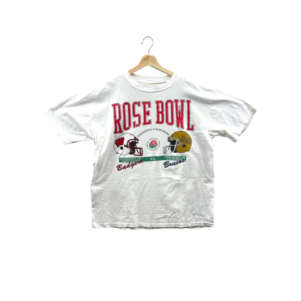 Vintage 1990's Rose Bowl Wisconsin v UCLA College Football T-Shirt