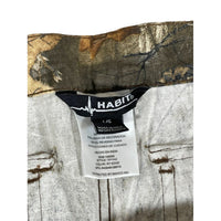 Habit Men's Light Oak Adjustable Wide Leg Realtree Pants 36x31